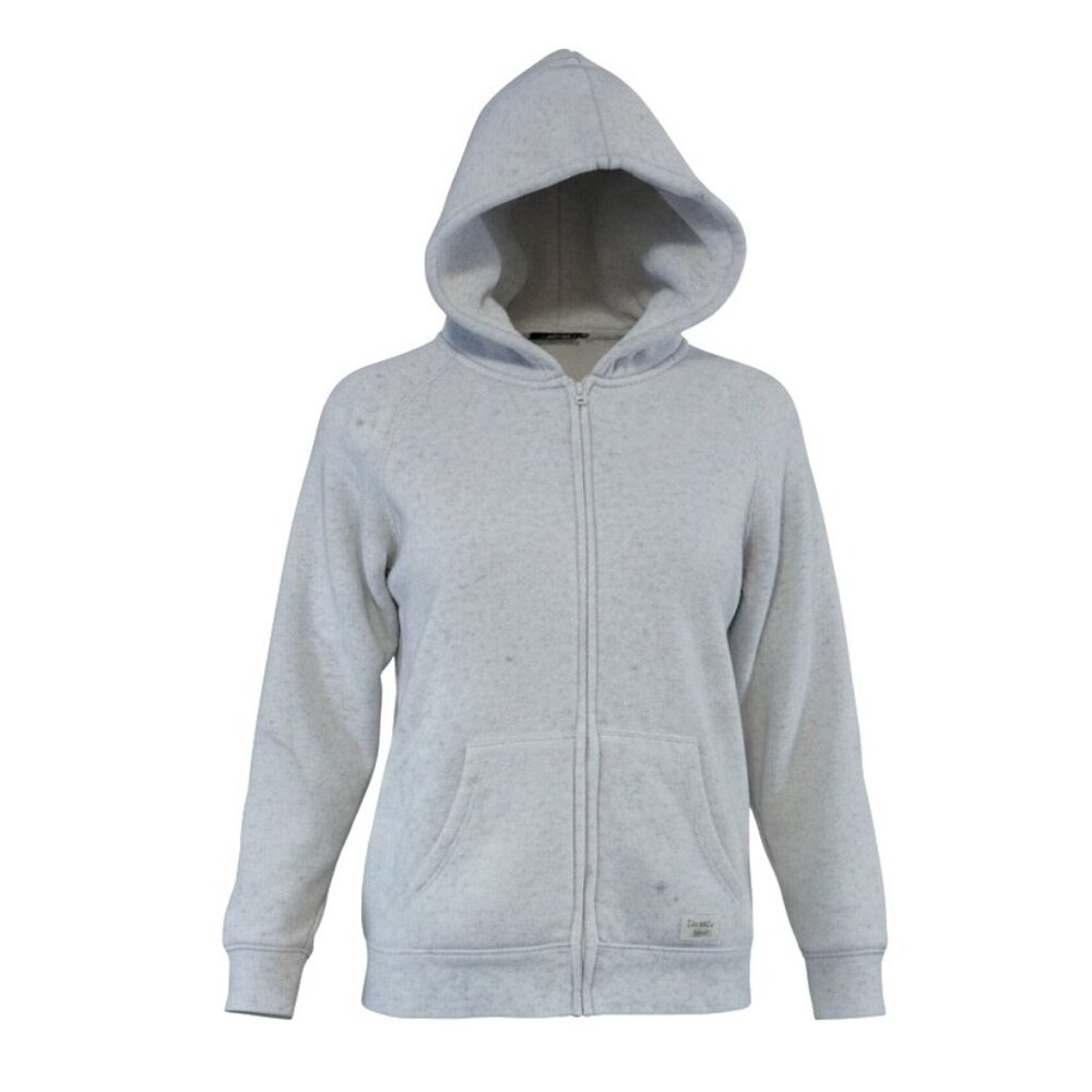 OshKosh B'gosh Girls White Silver Star Sherpa-Lined Hoodie Size 12